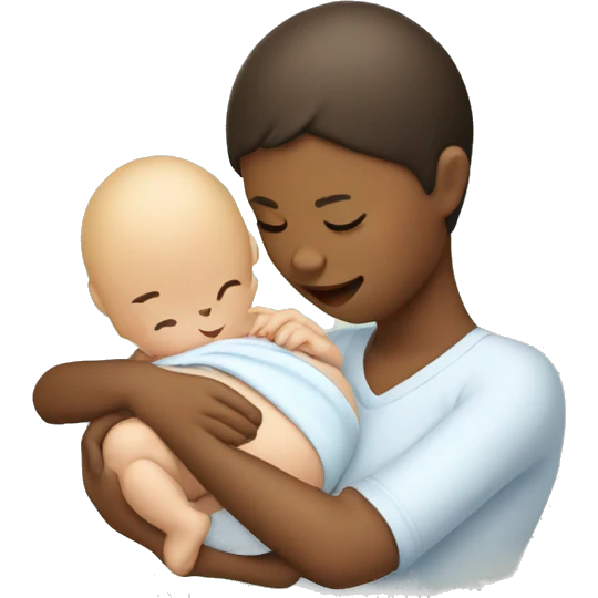 Giving birth to a child emoji