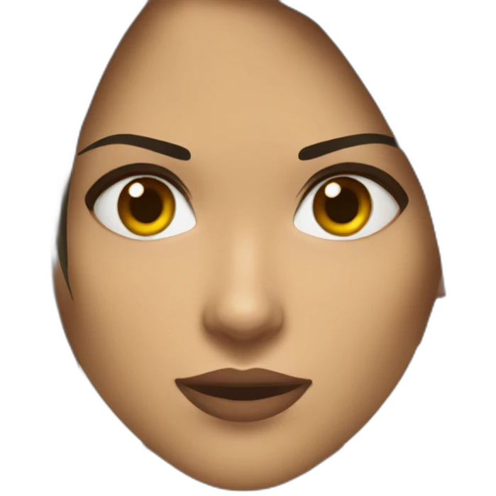 Lara Croft emoji