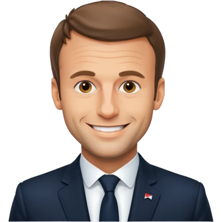 Emmanuel Macron emoji