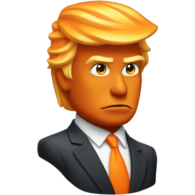 Trump Cheeto  emoji