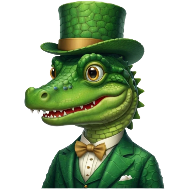 Sir corcodile emoji