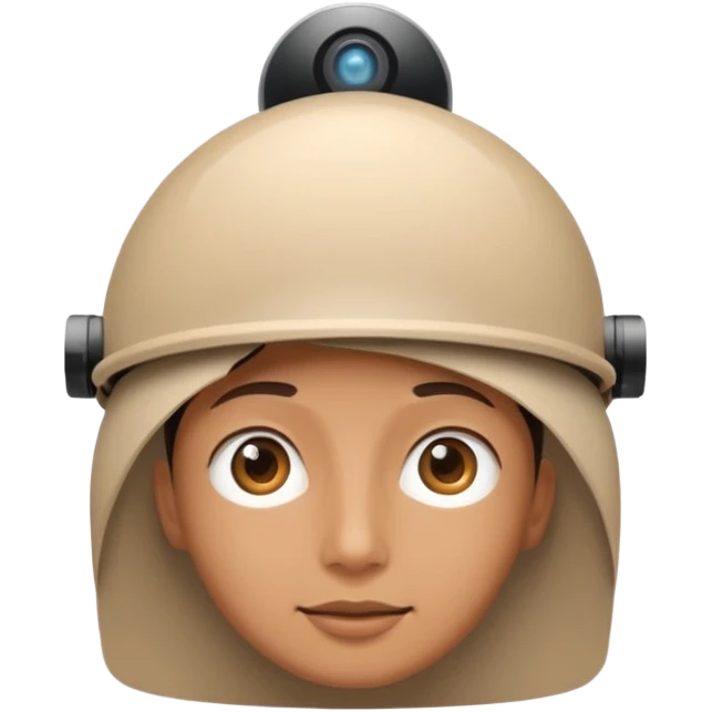 Top right corner image add a dome camera on top emoji