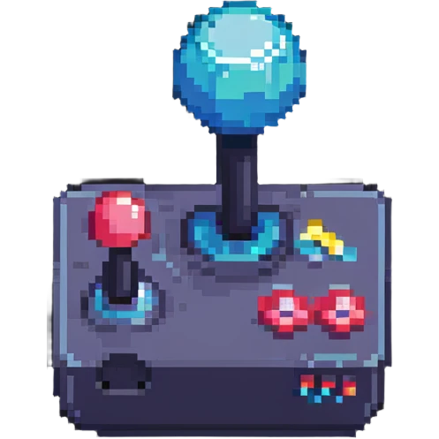 classic 80s arcade joystick emoji