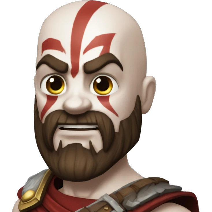 kratos qui rigole emoji