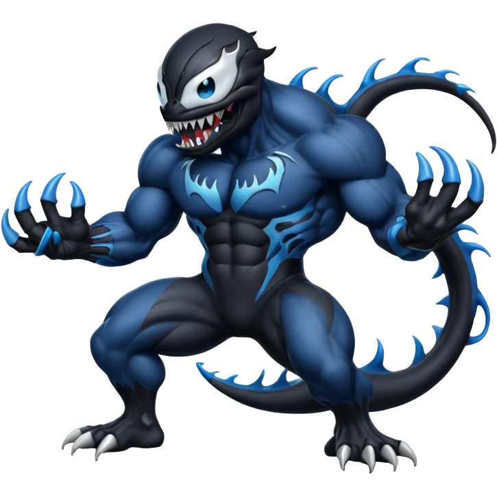 Venom-Stitch-Fakémon-hybrid-creature (full body)  emoji