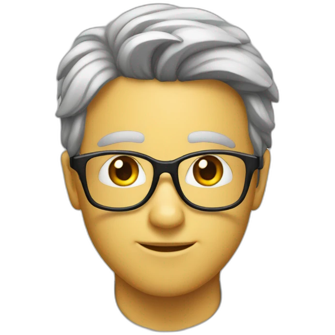 nerd wstydzioch emoji