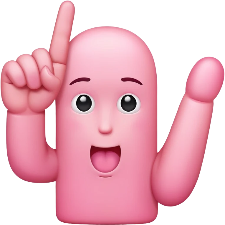 pink middle finger  emoji