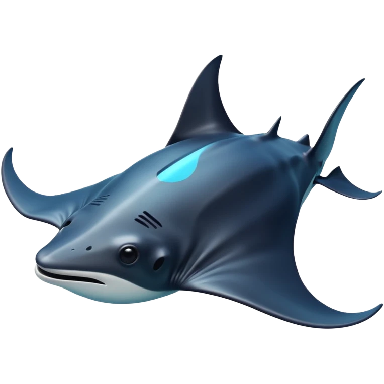 Manteray emoji