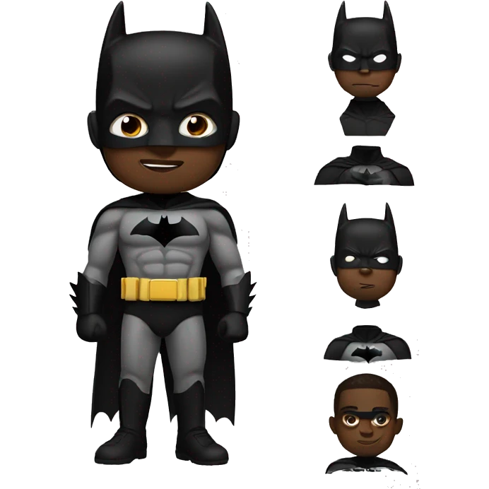 Black Batman  emoji