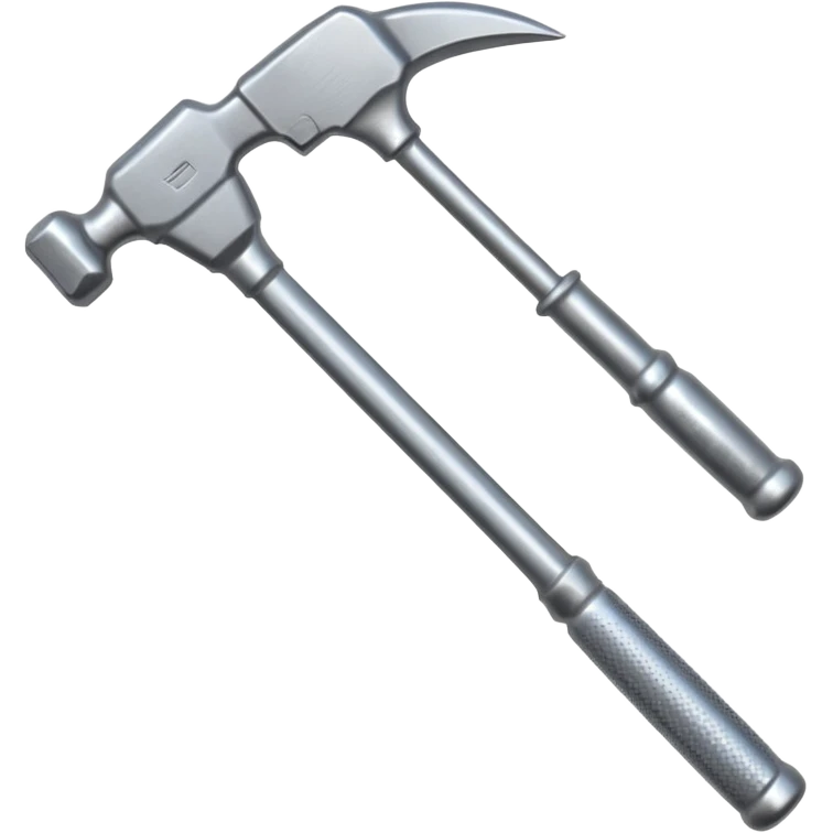 hammer crossed with another tool emoji
