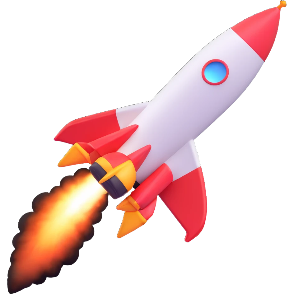 rocket ship emoji