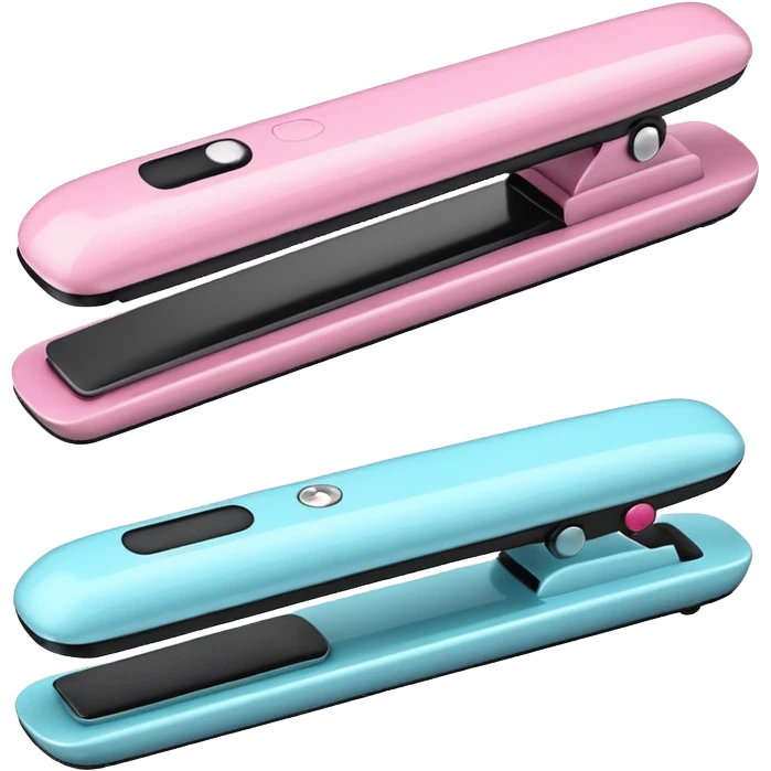 Cute Hair straightner, different design, varous color emoji