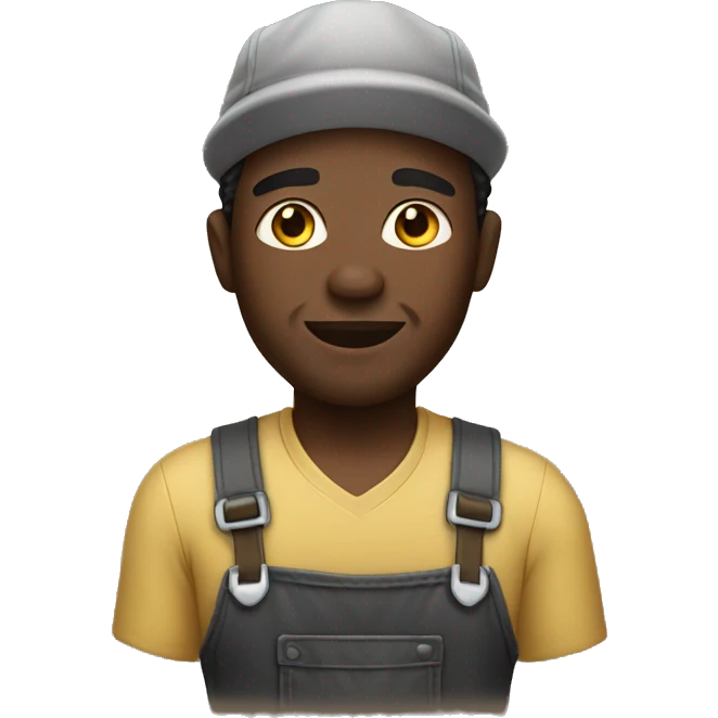 black men farming  emoji
