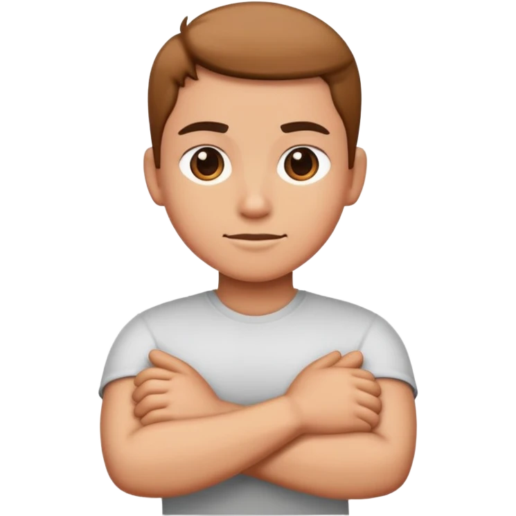 crossing arm emoji