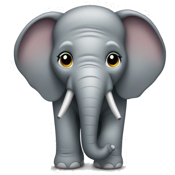 Elefant mit tshirt emoji