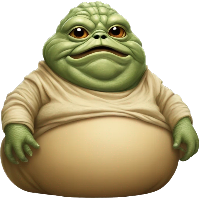 Jabba the Hutt from Star Wars emoji