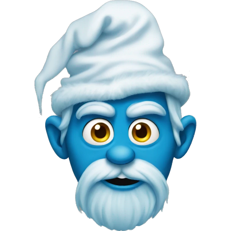 blue grinch emoji