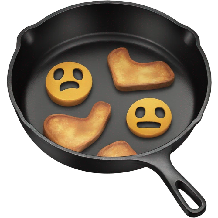 cast iron skillet emoji