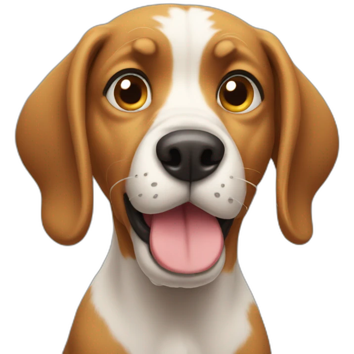 confused dog emoji