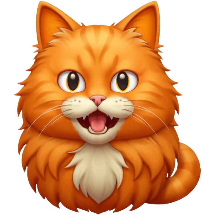 Cat is scaring emoji