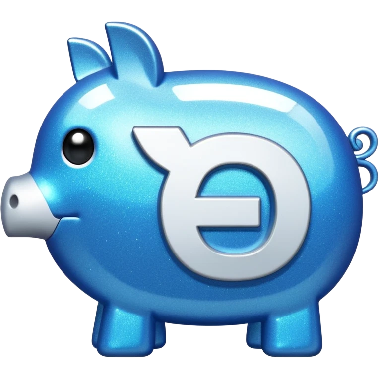 glitter white symbol bank emoji