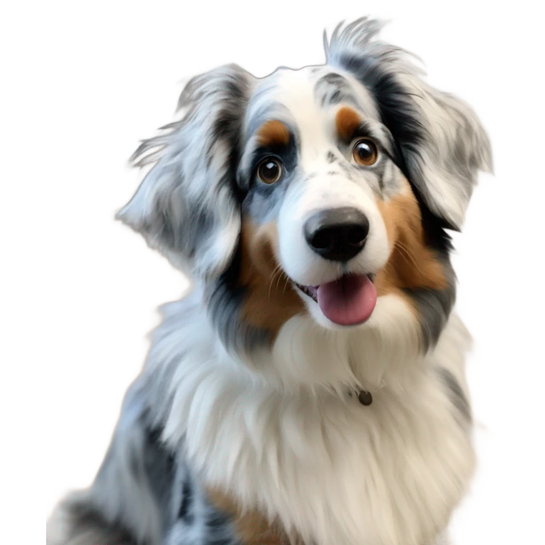  Blue Merle Aussie doodle  emoji