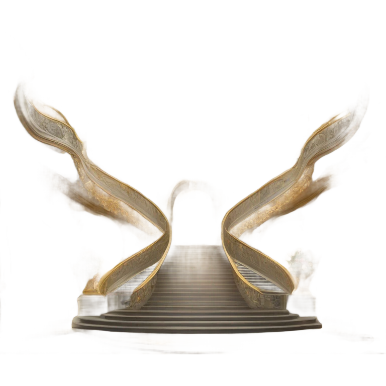 Detailed realistic rococo palace emoji