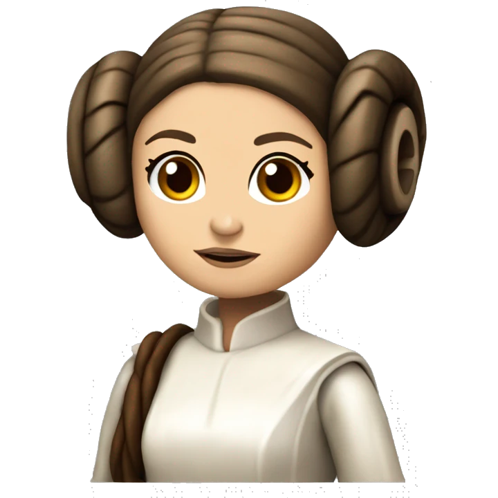 Hot wheels Star Wars racer verse Princess Leia. car emoji