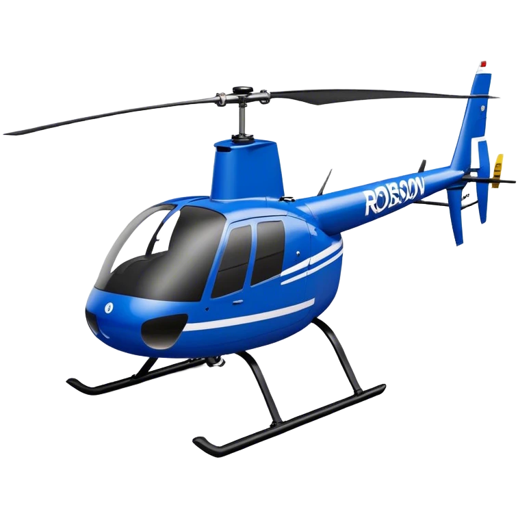 Robinson R44 - Robinson Helicopter Company (Model Year: 2021) (Iconic colour: Blue) emoji