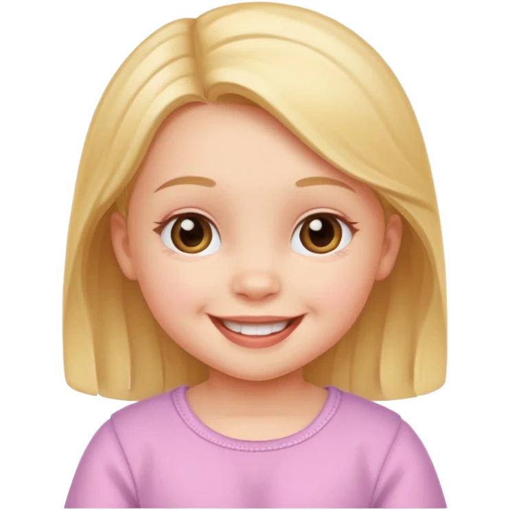 Baby girl emoji
