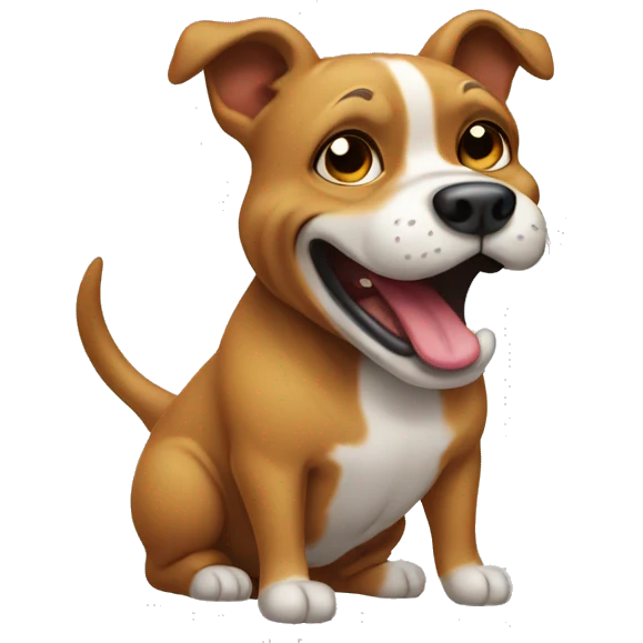dog farting o emoji