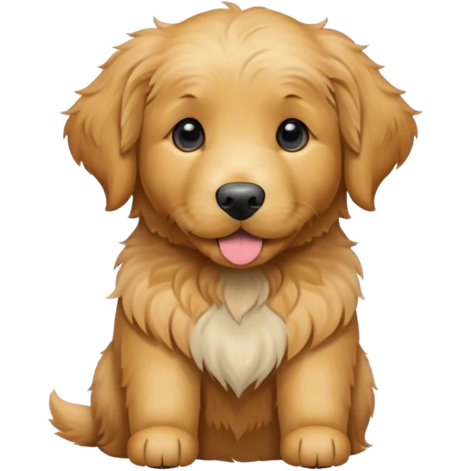 goldendoodle emoji