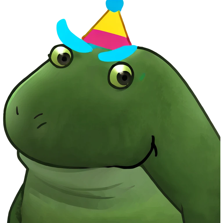 Fat cute hippo emoji