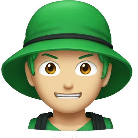 Zoro red emoji