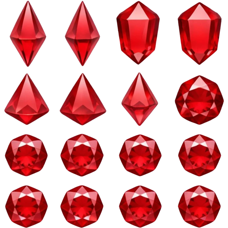 red gem emoji