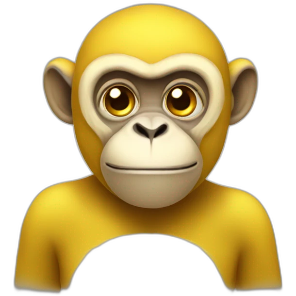 yellow monkey emoji