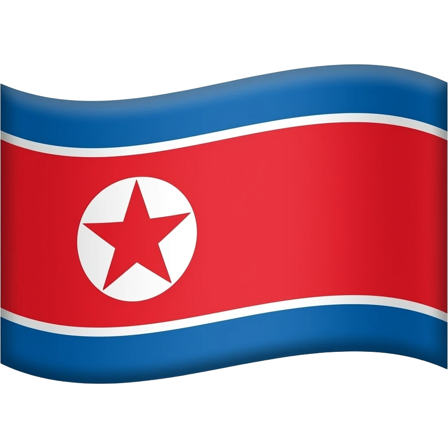 North Korea Flag emoji
