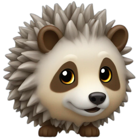 Hérisson mignon emoji