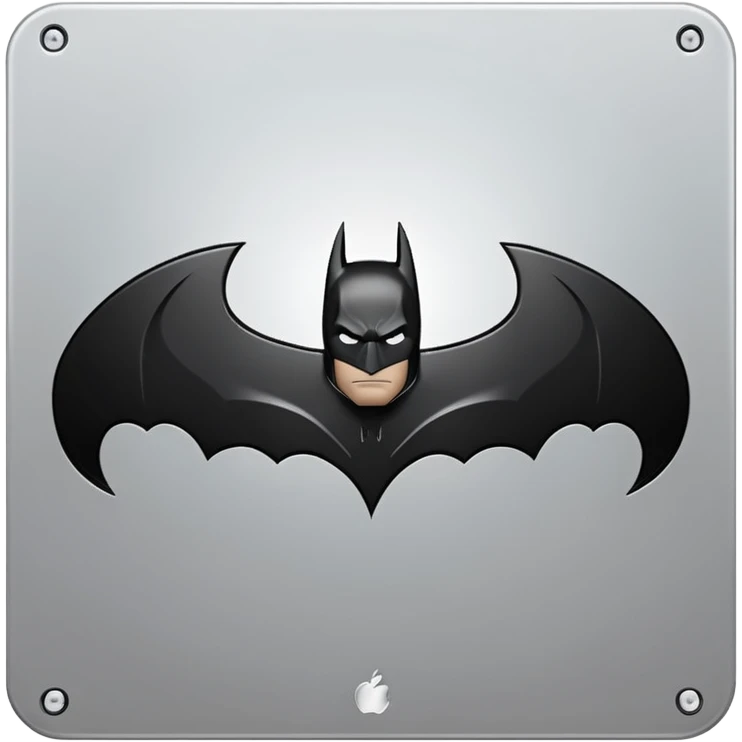 Nolan's batman logo emoji