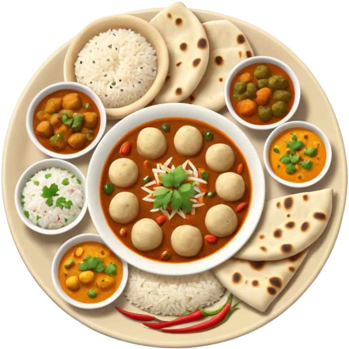 ios 18 aesthetic indian food emoji