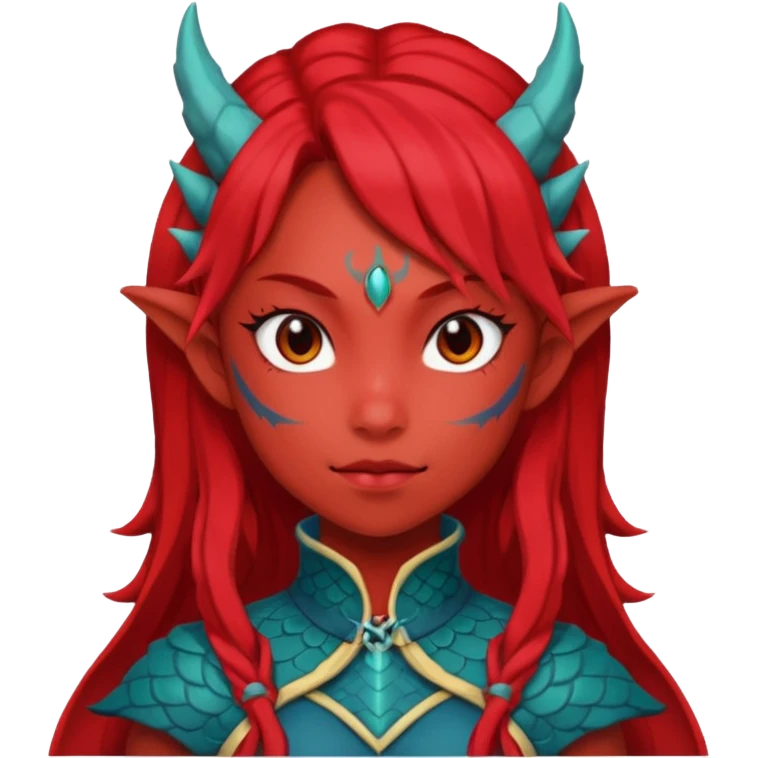 Anime She/Them  DragongirlRed emoji