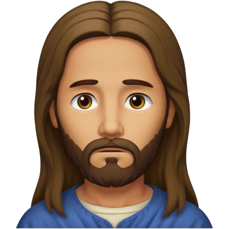 grieving jesus emoji emoji