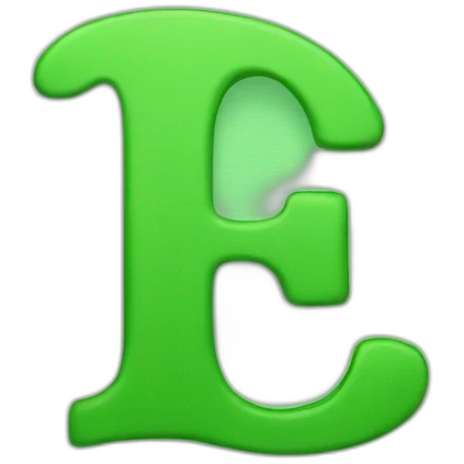 M LETTER green emoji
