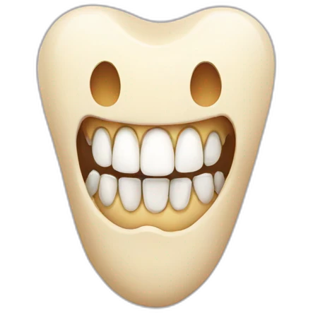 British teeth emoji