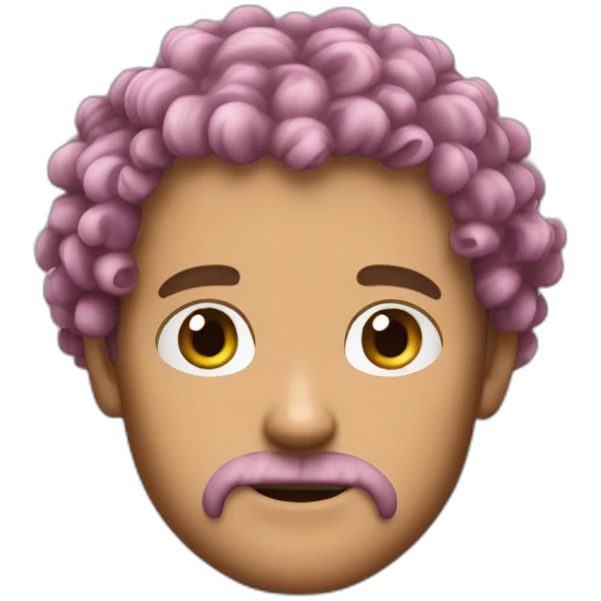 Tony Tony Chopper curly hair emoji