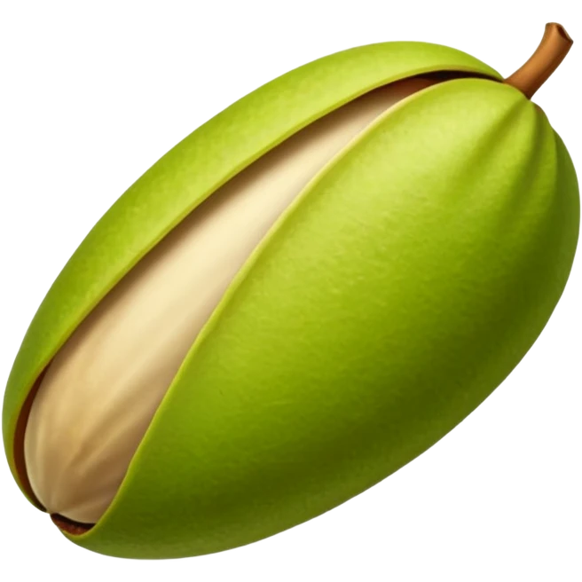 raw pistachio emoji