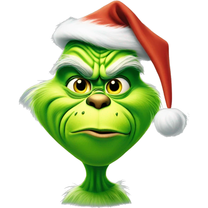 The grinch emoji