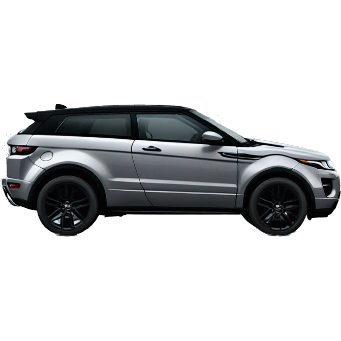 Grey new Range Rover Evoque emoji