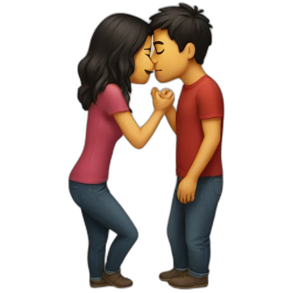 Kissing emoji