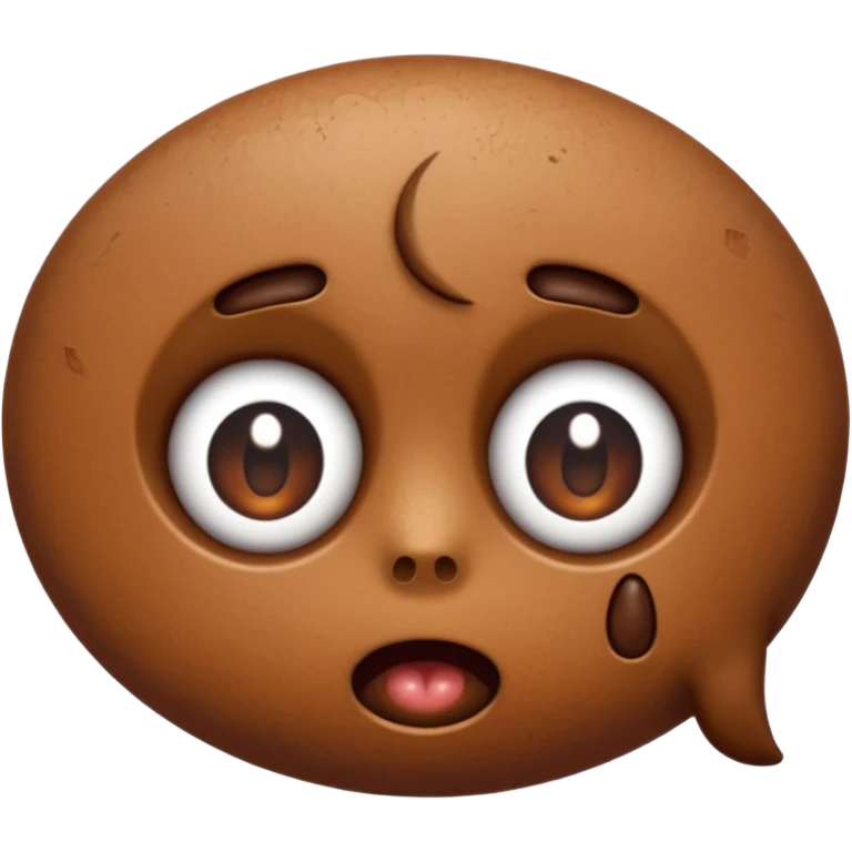 shit 💩 with lovely eyes 😍 emoji